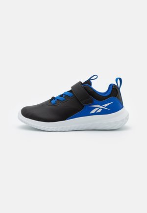 RUSH RUNNER 4.0 UNISEX - Obuwie do biegania treningowe - core black/court blue/silver metallic