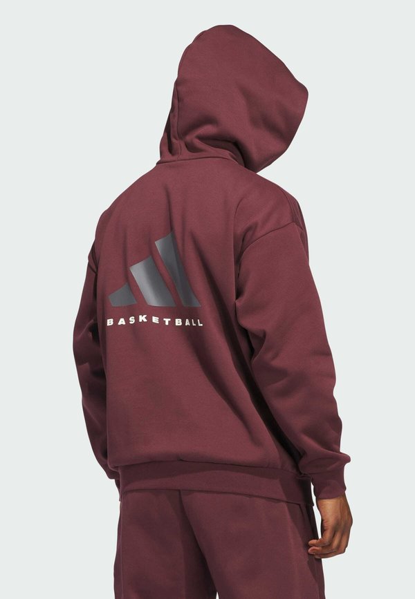 BASKETBALL FLEECE - Hoodie - aurora ruby