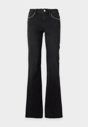 ONLY Tall, ONLWAUW FLARED - Slim fit jeans - grey denim/silver-coloured