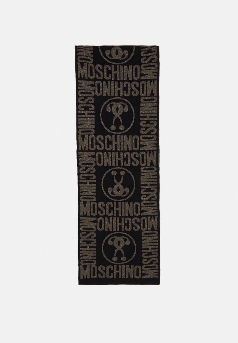 MOSCHINO UNISEX - Scarf - black - Zalando.co.uk