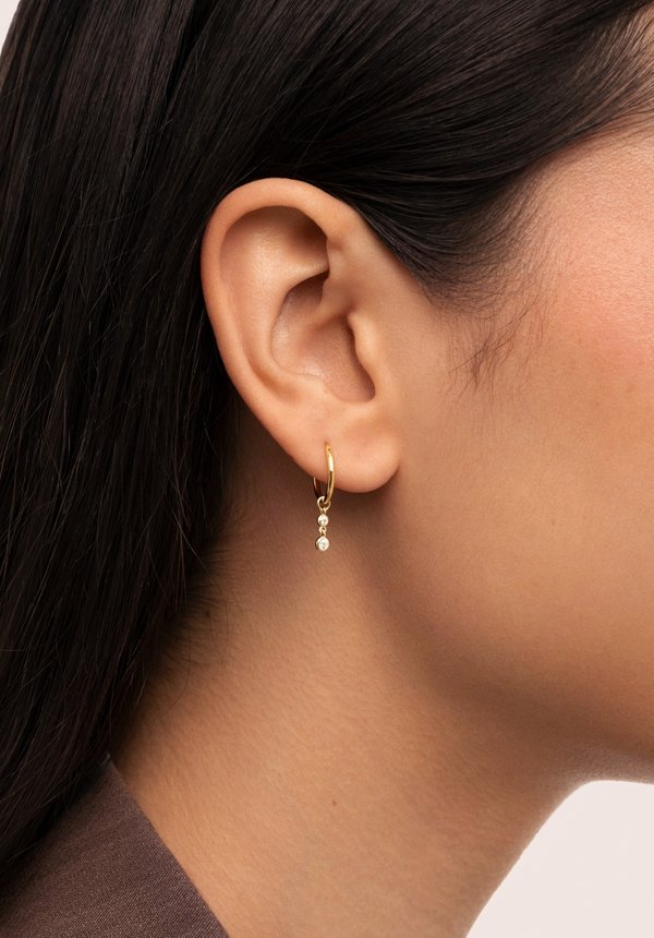 DOUBLE SPARK - Einzelner Ohrring