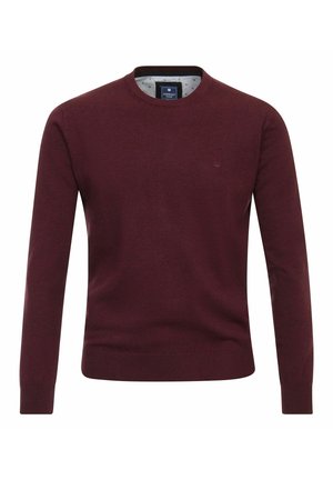 RUNDHALS - Jumper - rot