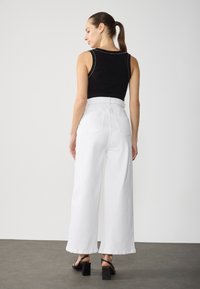 Anna Field Tall Wide leg - white denim