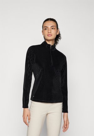 TRINITY HALF NECK - Maglietta a manica lunga - black