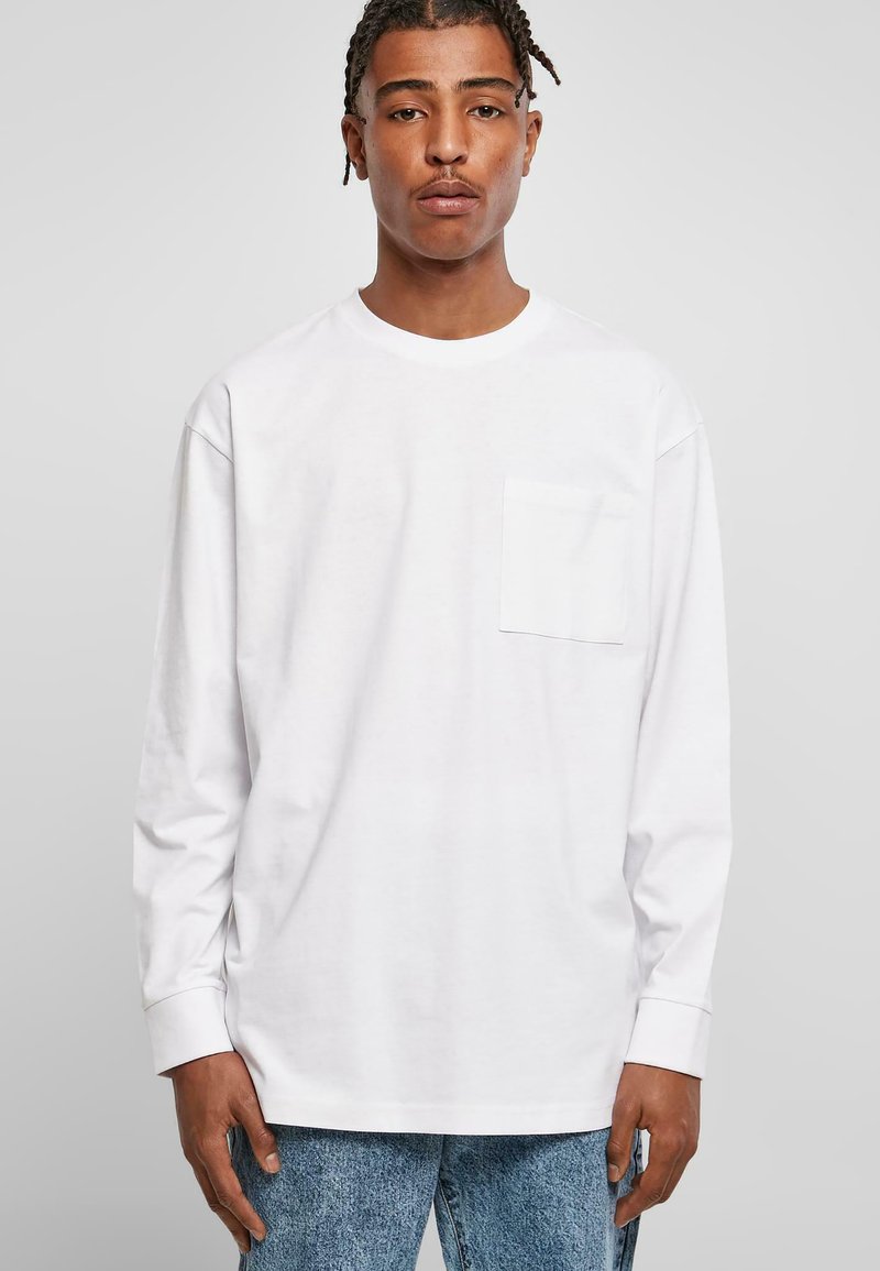 Urban Classics HEAVY OVERSIZED  - Hosszú ujjú felső - white