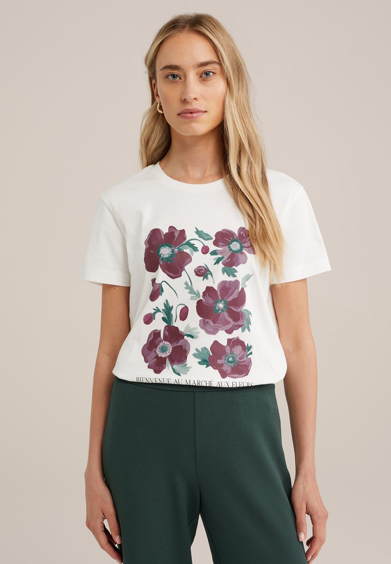 WE Fashion T-shirt print - white