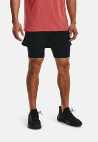 Under Armour - 2IN1 STS - Urheilushortsit - black Pienoiskuva 1