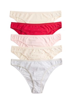 5PK - Slip - red mix