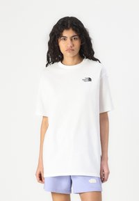 The North Face OVERSIZE SIMPLE DOME TEE - Print T-shirt - white