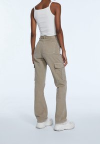 Stradivarius Cargobyxor - beige