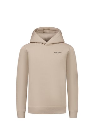REGULAR FIT HOODIE LS - Hoodie - taupe