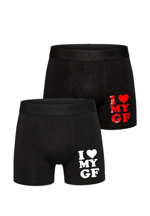 2 PACK I LOVE MY GF - Boxershorts - i lov my gf black
