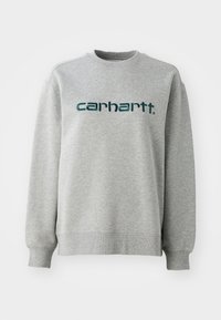Sweatshirt - grey heather/dark fir