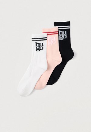 SPORTY 3 PACK - Ponožky - black