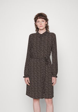 ALEXANDER PRINT DRESS - Košilové šaty - black