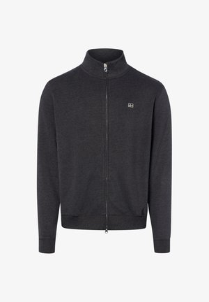 Nils Sundström, NILS SUNDSTRÖM SWEATJACKE - Sweat zippé - grau