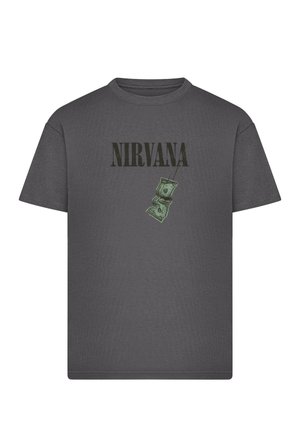 Merchcode, NIRVANA NEVERMIND DOLLAR LOOSE TEE - Print T-shirt - magnet