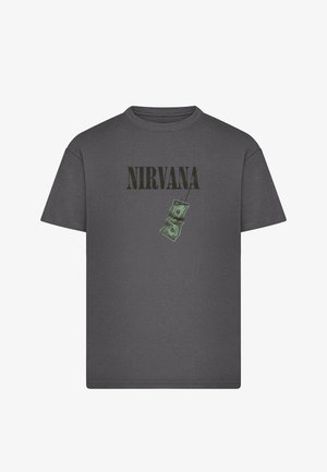 Merchcode, NIRVANA NEVERMIND DOLLAR LOOSE TEE - T-Shirt print - magnet