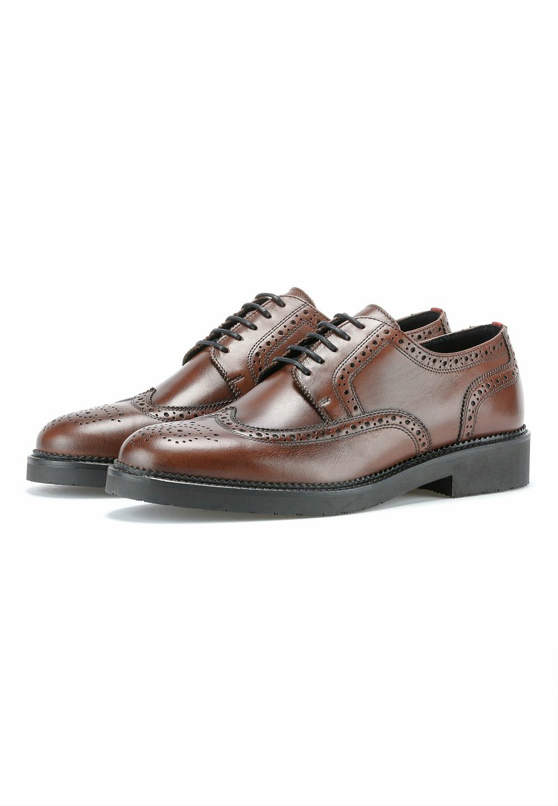 Herren Sneaker | HUGO LUXITYL DERB LTBG Business-Schnürer brown/braun - AP07158 Herren Sneaker | HUGO LUXITYL DERB LTBG Business-Schnürer brown/braun - AP07158