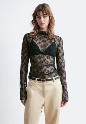 LONG-SLEEVE - Bluse - black