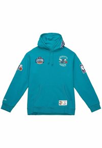 Mitchell & Ness HOMETOWN CITY CHARLOTTE HORNETS - Jersey con capucha - teal