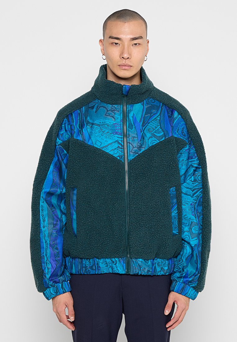 carlo colucci Fleecejas turquoise