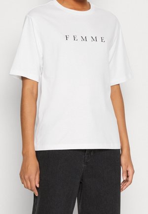 Printtipaita - white