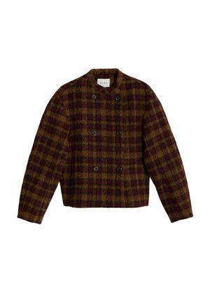 BHOEM, CHECKED MAO COLLAR JACKET - Overgangsjakke - multi