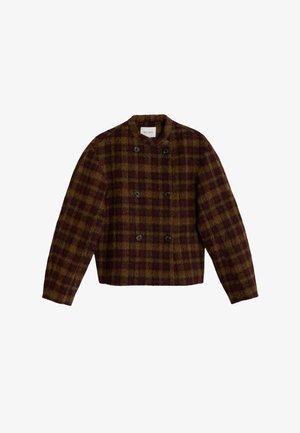 BHOEM, CHECKED MAO COLLAR JACKET - Übergangsjacke - multi