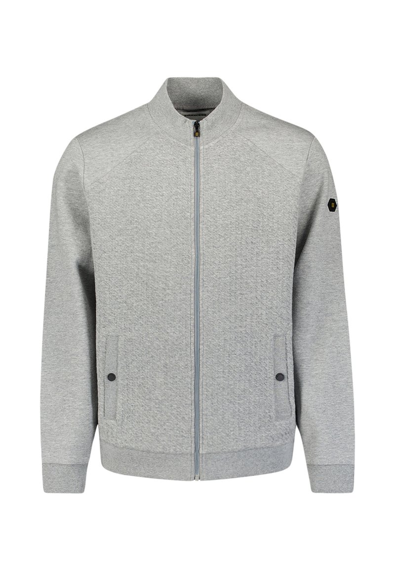 NO EXCESS Sweater met rits grijs NO EXCESS Sweater met rits grijs