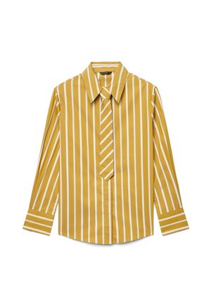 Calliope, CAMICIA RIGHE - Hemdbluse - var senape