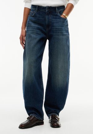 Tommy Jeans, JEANIE DARK WASH BALLOON JEANS - Дънки със свободна кройка - denim dark