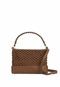 Reiss BLAKELEY WEAVE  - Käsilaukku - tan