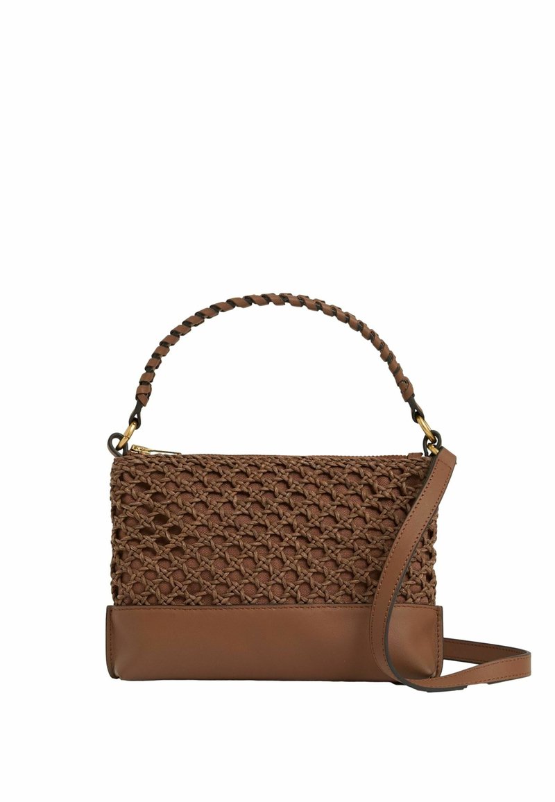 Reiss BLAKELEY WEAVE  - Käsilaukku - tan