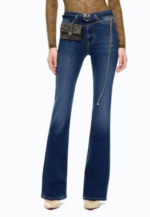 Pinko, 100166-A3FR FLORA FLARE TROUSERS - Jeans a zampa - dark blue