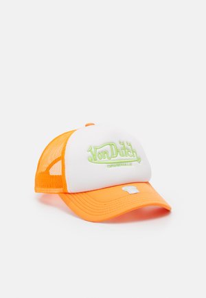 Von Dutch TRUCKER ATLANTA UNSIEX - Šiltovka - white/orange