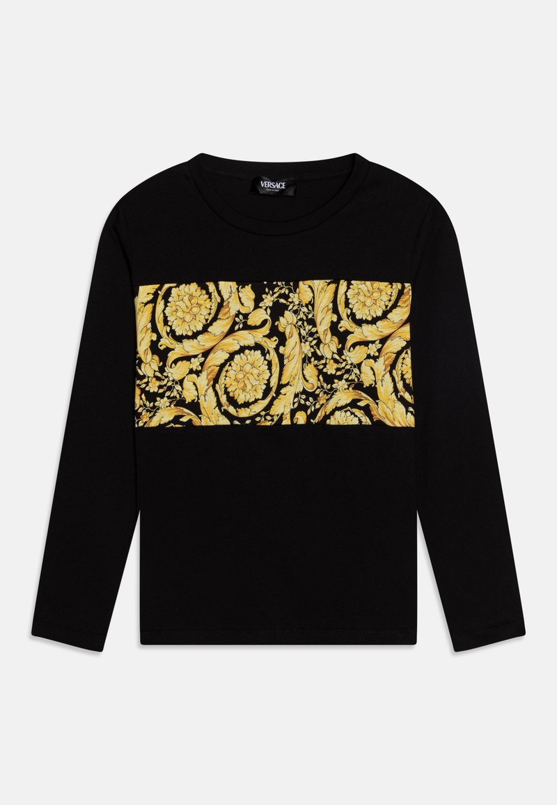 Versace BAROCCO KIDS UNISEX - Ilgarankovis viršutinės dalies drabužis - nero/oro