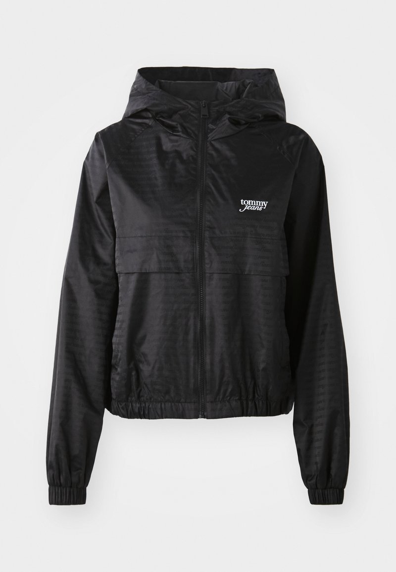 Tommy Jeans Lichte jas zwart