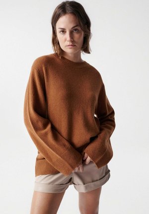 Jumper - dark beige