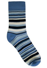 Normani RINGLET THERMAL SOCKS 3 PACK - Socken - blue black offwhite