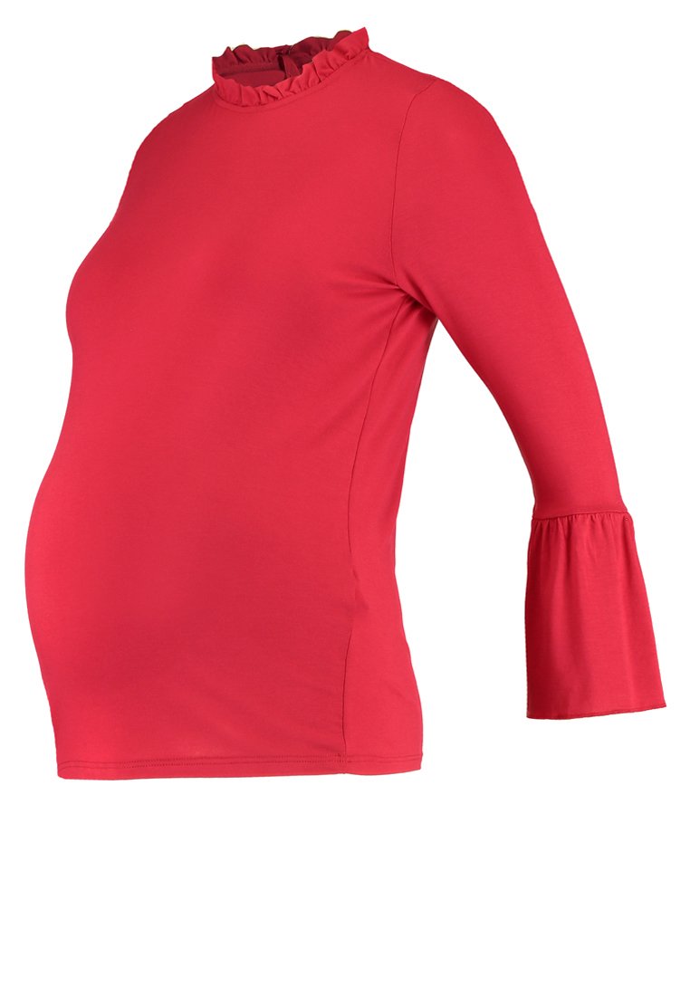 Topshop Maternity Longsleeve donkerroze