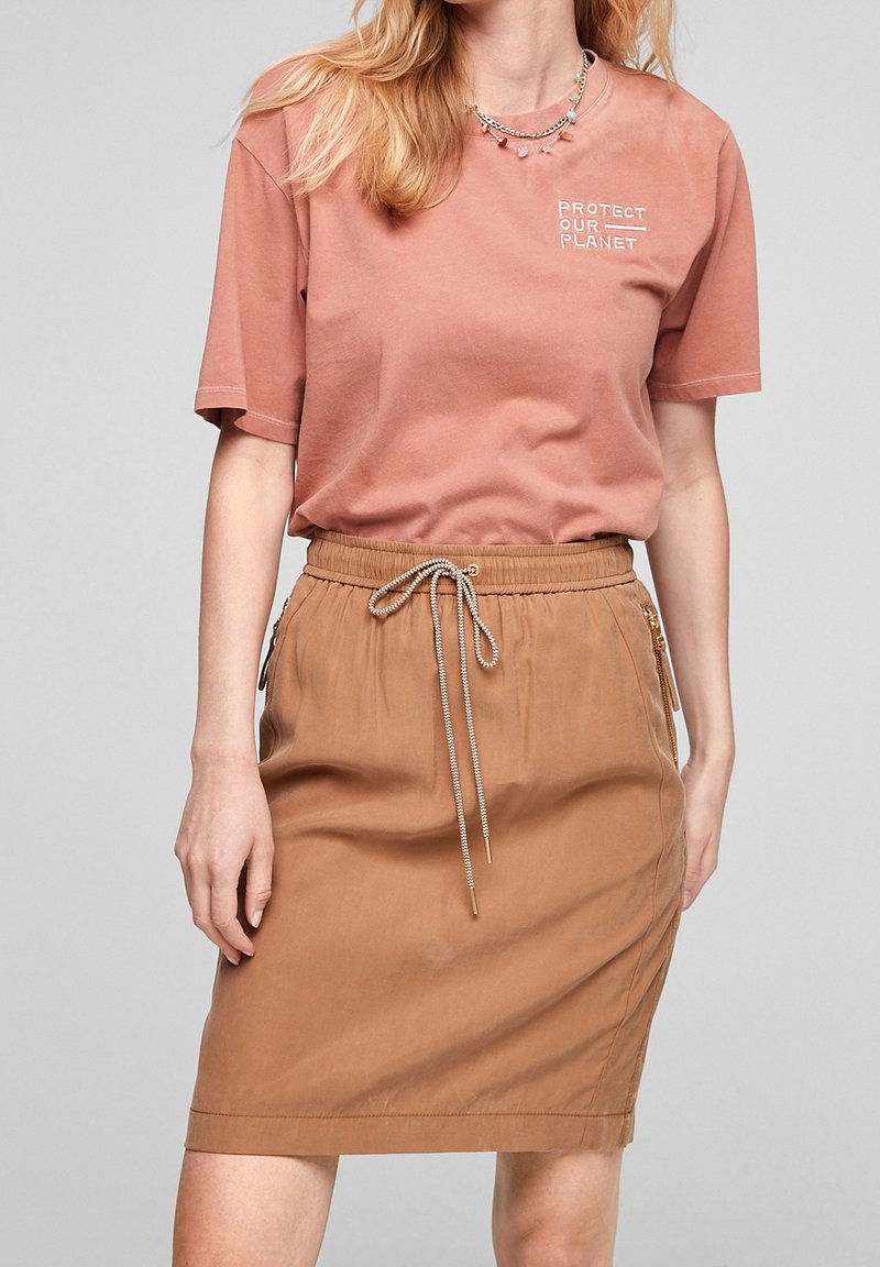 s.Oliver Jupe trapèze - beige