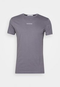 MICRO BRANDING ESSENTIAL TEE - T-shirt básica - fossil grey