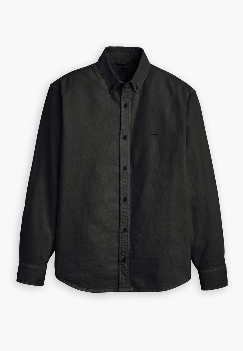 Levi's® AUTHENTIC - Pluus - kincaid jet black garment dye/must - Zalando.ee