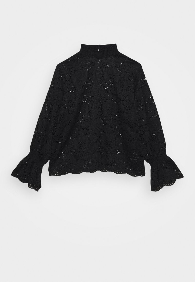 Pieces Curve Longsleeve zwart