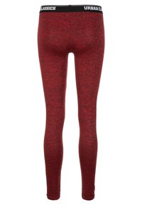 Urban Classics Legging - red mottled