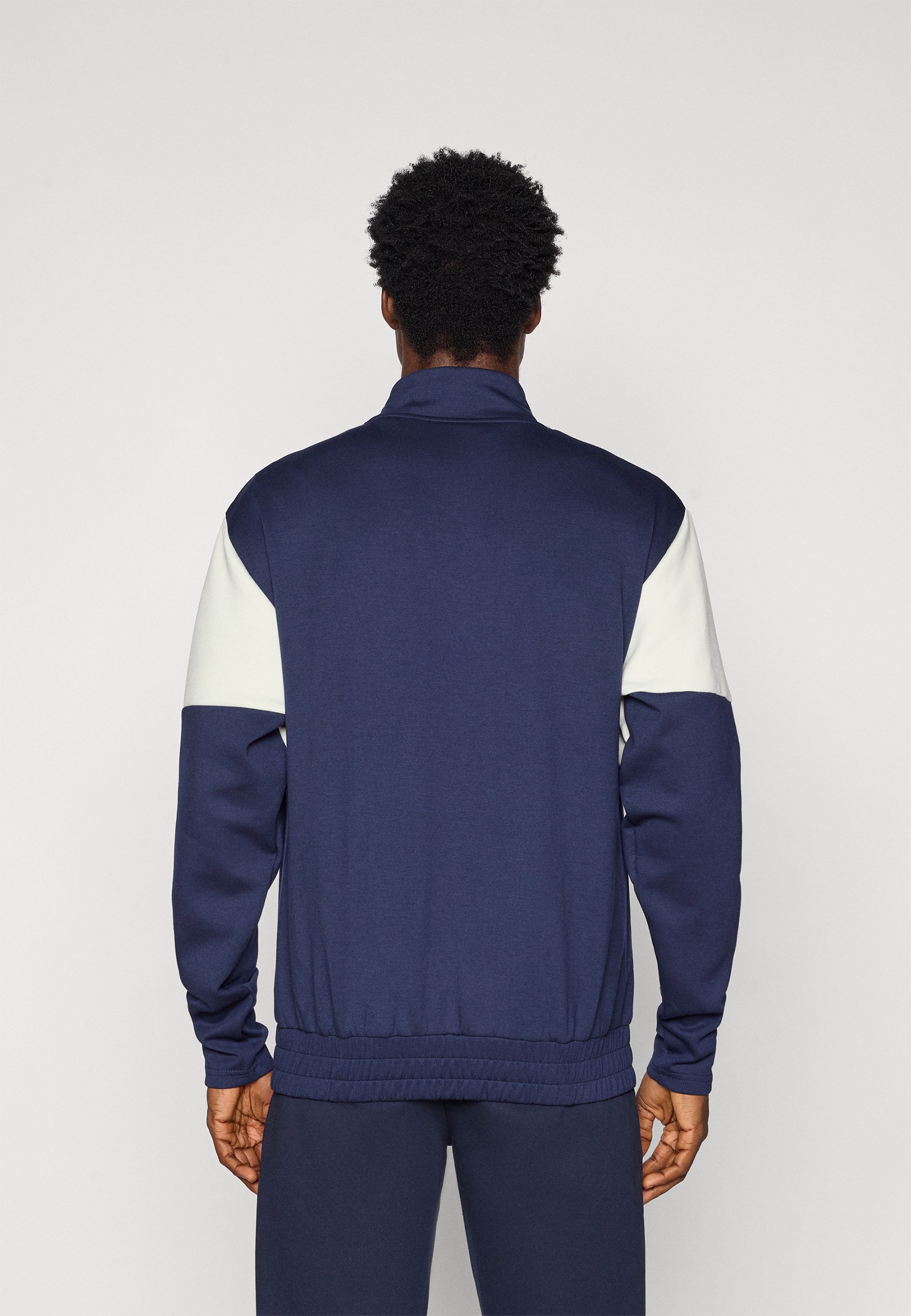 Mizuno ATHLETICS TRACK JACKET - Zip-up sweatshirt - baritone blue