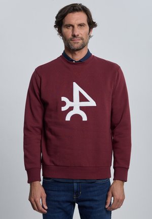 LOGO - Sudadera - burdeos