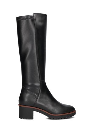 Platform boots - vitello nero saudi nero