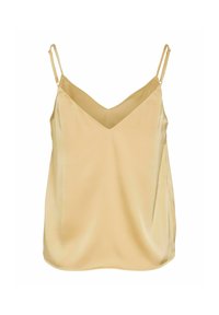 TRÄGER V-AUSSCHNITT - Top - cornsilk